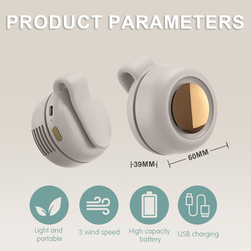 SUKUN Clip Fan সাদা — ব্যবহার